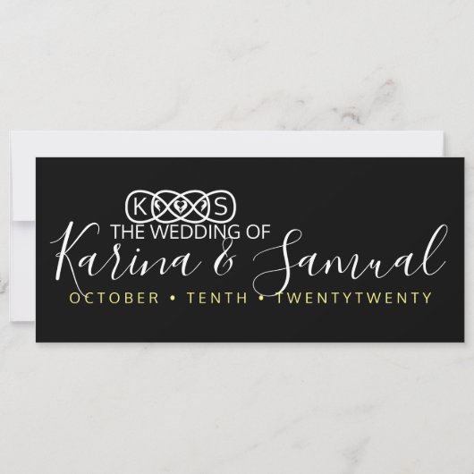 Save the Date Fotokarten (Rückseite)