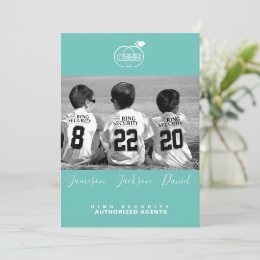 Save the Date Fotokarten (Stehend Vorderseite)