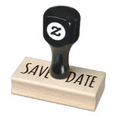Save the Date für Ankündigungen, Hochzeiten Gummistempel (Stempel)