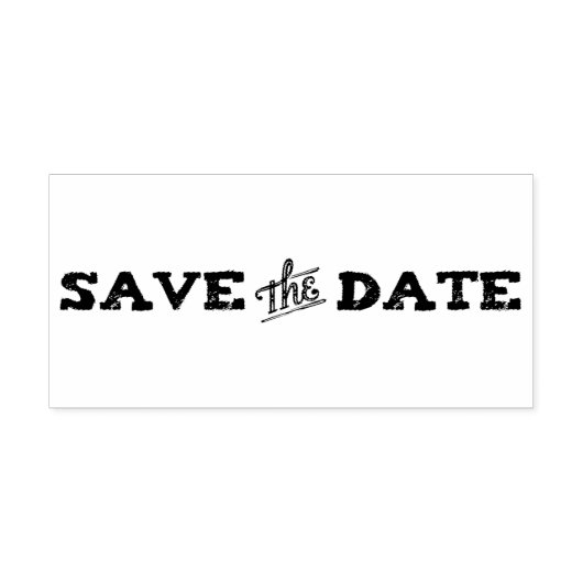 Save the Date für Ankündigungen, Hochzeiten Gummistempel (Prägung)