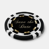Save the Date für Braut und Bräuche Pokerchips (Einzeln)