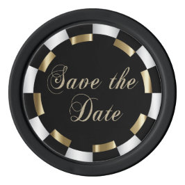 Save the Date für Braut und Bräuche Pokerchips