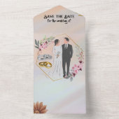 Save the Date für die Hochzeit von All In One Einladung (Innen Boden)