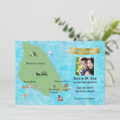 Save the Date für die Insel Mackinac (Stehend Vorderseite)