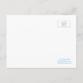 Save the Date für Fabulous Las Vegas Postcard Ankündigungspostkarte (Rückseite)