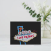 Save the Date für Fabulous Las Vegas Postcard Ankündigungspostkarte (Stehend Vorderseite)