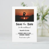 Save the Date für Hochzeiten (Stehend Vorderseite)