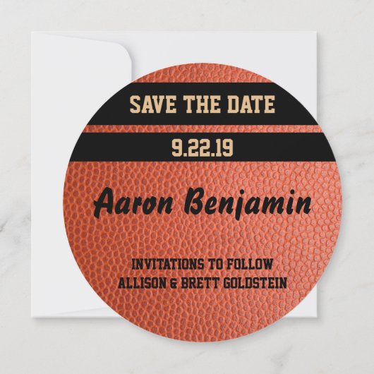 Save the Date für Hoops Collection (Rückseite)