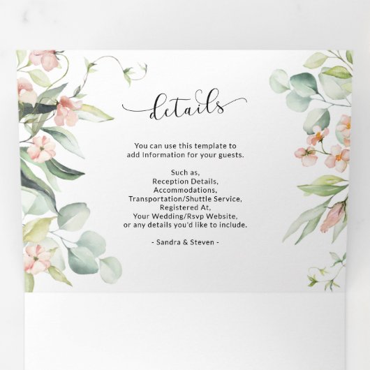 Save the Date Futsal dreimal in einer Einladung (Innen Erste Seite)