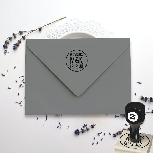 Save the Date Gatsby Wedding Rubber Briefmarke der Gummistempel