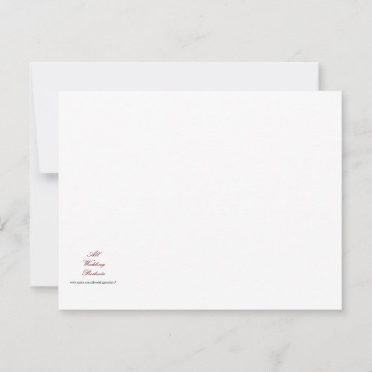 Save the Date (gelb) Ankündigung (Rückseite)