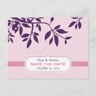 SAVE THE DATE:: Geldstrafe 5 Ankündigungspostkarte