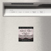 Save the Date: gemusterte Wellen: Magnet (In Situ (Geschirrspüler))