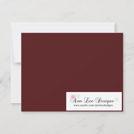 Save the Date geometrischer Garten-Wein Burgu der Einladung (Rückseite)