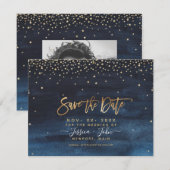 Save the Date, geschrieben in den Sternen Date (Vorne/Hinten)