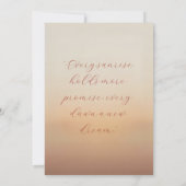 Save the Date – Golden Dawn | Elegant New Year or  (Rückseite)