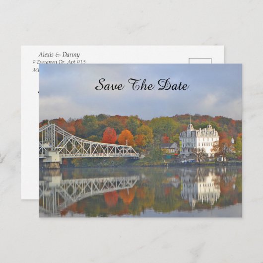 Save the Date Goodspeed Postkarte (Vorne/Hinten)