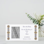 Save the Date Gothic-Vorlage für benutzerdefiniert (Stehend Vorderseite)