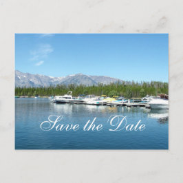 Save the Date, Grand Teton National Park. Ankündigungspostkarte