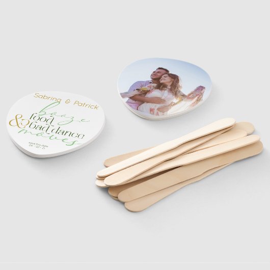 Save the Date Green Boost Food Bad Dance Moves Fächer (Non-assembled)