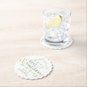 Save the Date Green Boost Food Bad Dance Moves Untersetzer (Vor Ort)