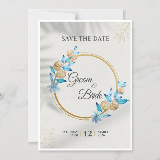 save the date greetings magneteinladung (Vorderseite)