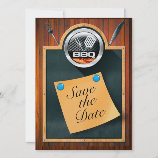 Save the Date GRILLEN (Vorderseite)