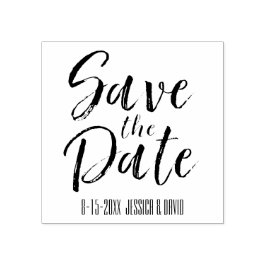 Save the Date Gummistempel