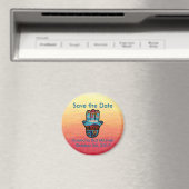 Save the Date Hamsa Magnet (In Situ (Geschirrspüler))