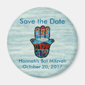 Save the Date Hamsa Magnet (Vorne)