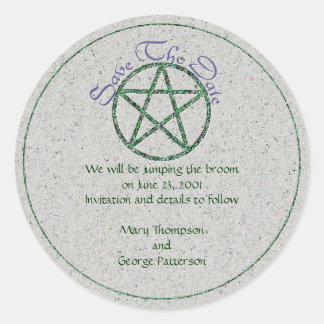 Save the Date Handfasting Aufkleber