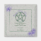 Save the Date Handfasting Magnet (Vorne)