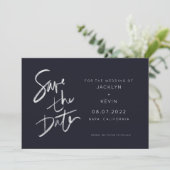 Save the Date handschriftlich (Stehend Vorderseite)