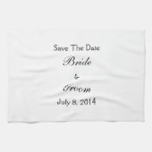 Save The Date Handtuch (Horizontal)