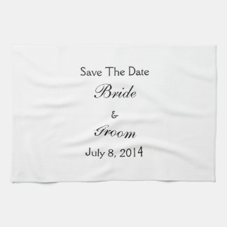 Save The Date Handtuch