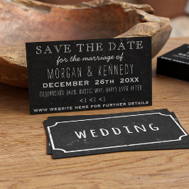 Save the Date Haushaltskarten Hochzeitkarten