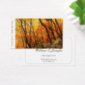 Save the Date Herbst/Hochzeit im Herbst 100 Karten (Schreibtisch)