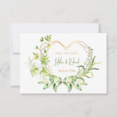 Save the Date Herz (Vorderseite)