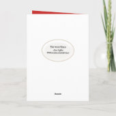 Save the Date Herzballon in Wolken Karte (Rückseite)