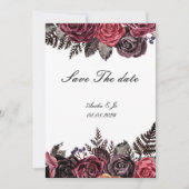 Save the Date Hochzeit Einladung (Vorderseite)