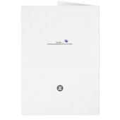 Save the Date Hochzeit Einladung Fantasy Bride (Hinten)