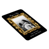 Save the Date - Hochzeit - Einzigartiger Kühlschra Magnet (Rechte Seite)