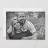 Save the Date, Hochzeit, Foto auf der Rückseite, b Date (Rückseite)