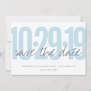 Save the Date, Hochzeit, Foto auf der Rückseite, b Save The Date