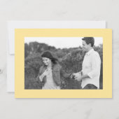 Save the Date, Hochzeit, Foto auf der Rückseite Save The Date (Rückseite)