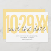 Save the Date, Hochzeit, Foto auf der Rückseite Save The Date (Vorne/Hinten)