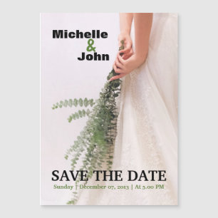 Save the Date Hochzeit Magnetkarte