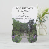 Save the Date Hochzeit-/Party-Karten (Stehend Vorderseite)