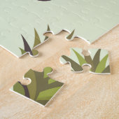 Save the Date Hochzeit Vintager Ananas Puzzle (Seite)