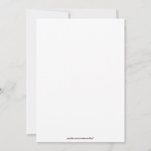 Save the Date Hochzeitankündigungen {Farbblock} (Rückseite)